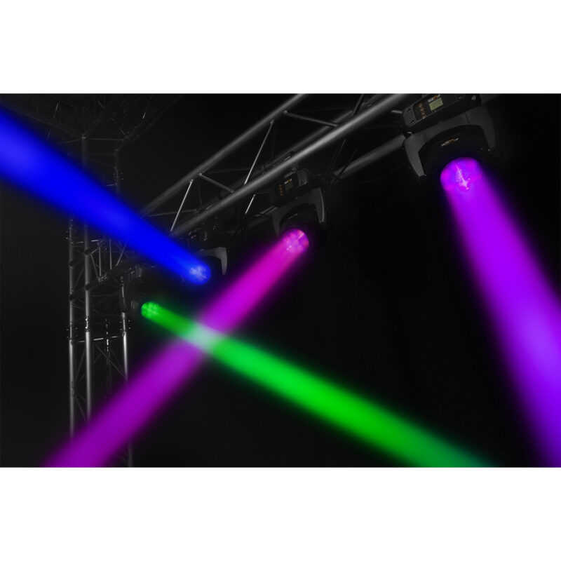 BeamZ Professional Fuze75B Moving Head Beam Lights with Flightcase