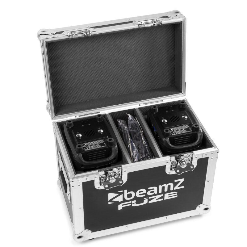 BeamZ Professional Fuze75B Moving Head Beam Lights with Flightcase