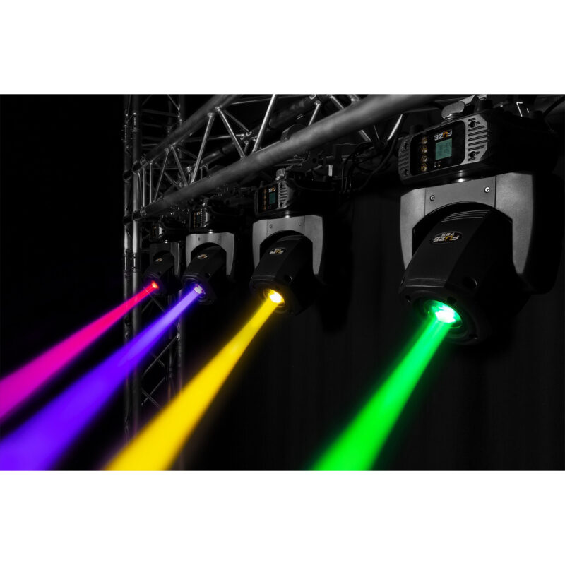 BeamZ Pro Fuze75S Moving Head Spot Lights with Flight Case