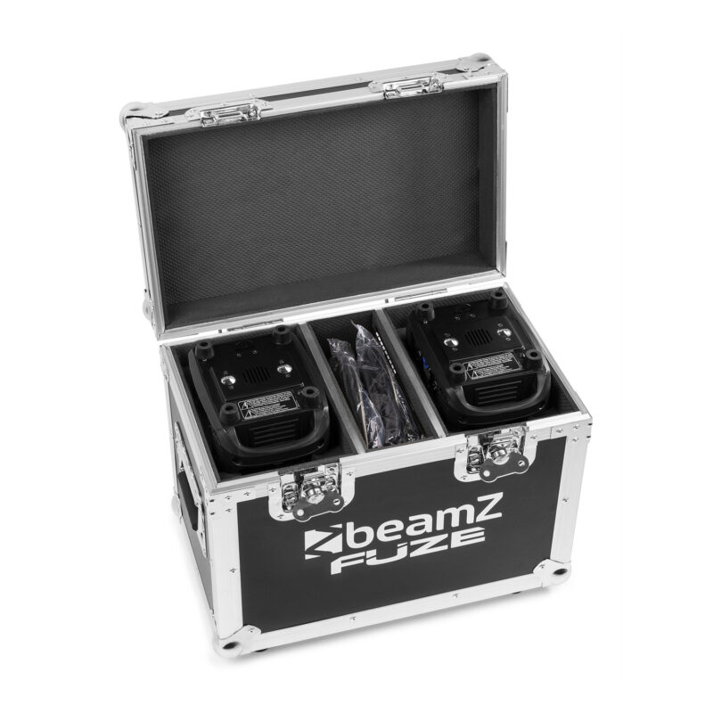 BeamZ Pro Fuze75S Moving Head Spot Lights with Flight Case