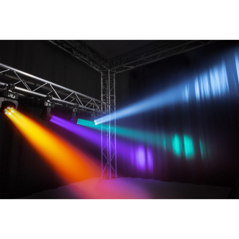 BeamZ Pro Fuze610Z LED Moving Head Wash Lights with Flight Case