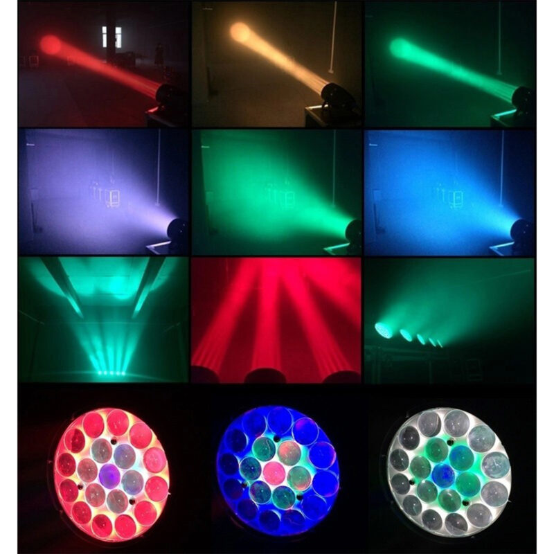 BeamZ BAC550Z Aluminum LED Par Can with Zoom – 19x 15W RGBW