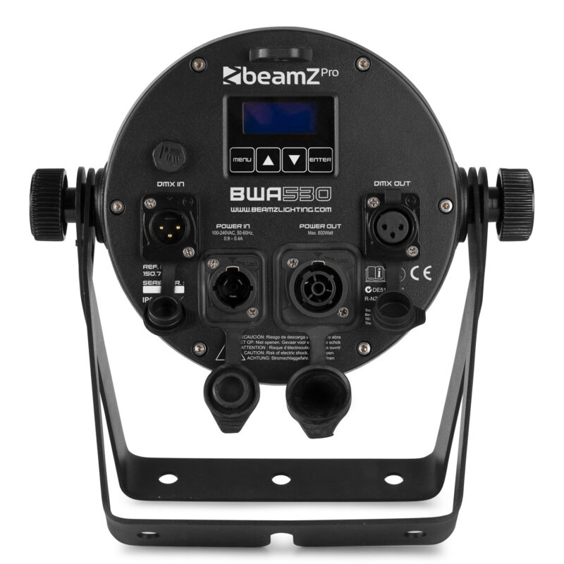 BeamZ PRO BWA530 Waterproof LED Par Can Light – IP65 – 7x12W