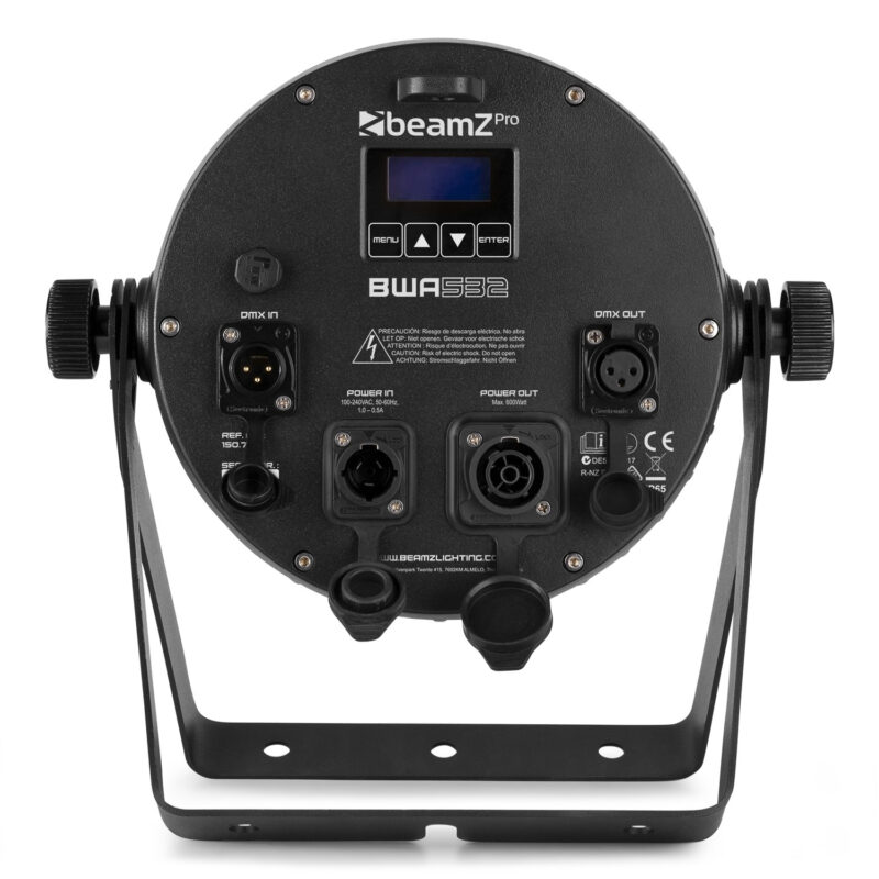 BeamZ PRO BWA532 Waterproof LED Par Can Light – IP65 – 12x12W