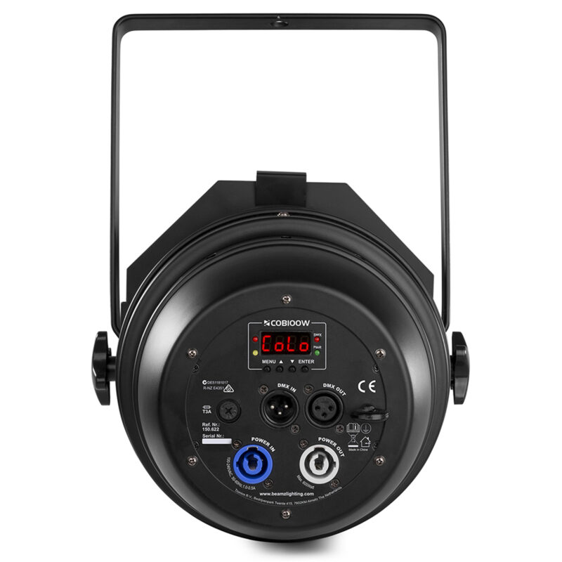 BeamZ Pro COB100W DMX LED Par Can Light – Warm White – 100W COB LED