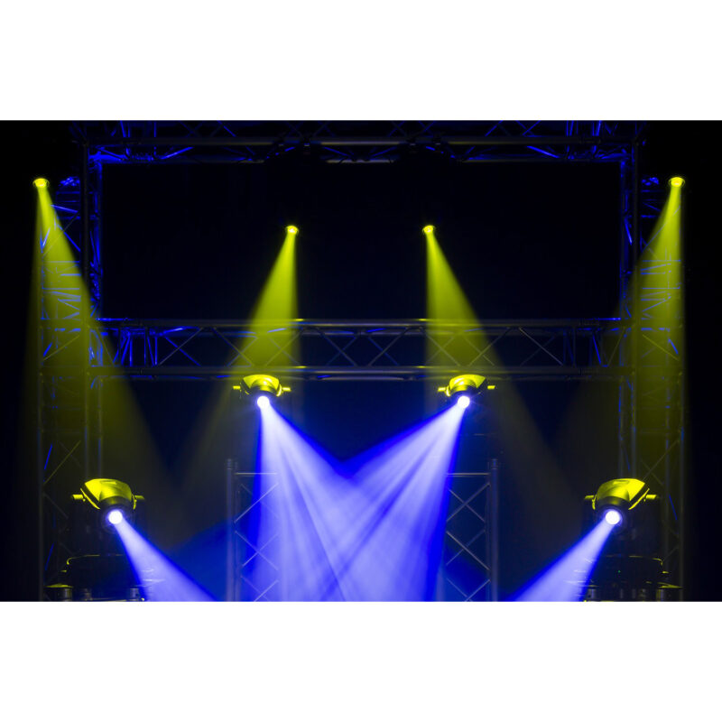 BeamZ Pro IGNITE180 LED Moving Head Spot Lights with Flight Case