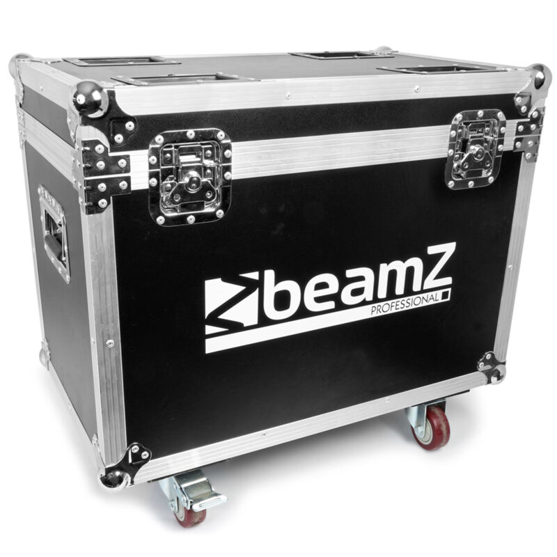 BeamZ Pro IGNITE180 LED Moving Head Spot Lights with Flight Case