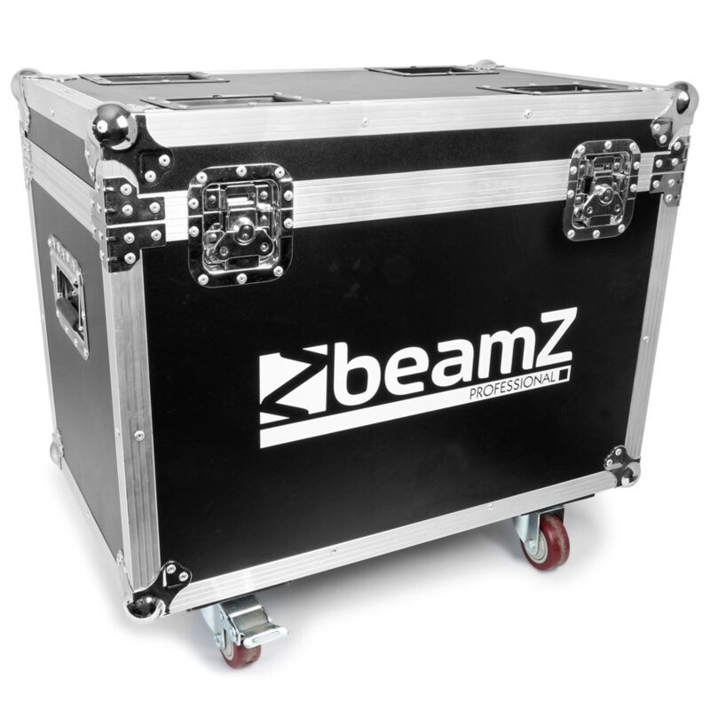 BeamZ Pro IGNITE180 LED Beam Moving Head Lights with Flight Case