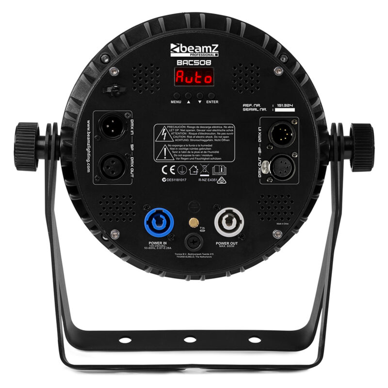 BeamZ Professional BAC508 Aluminum LED Par Can Light – 12x 14W