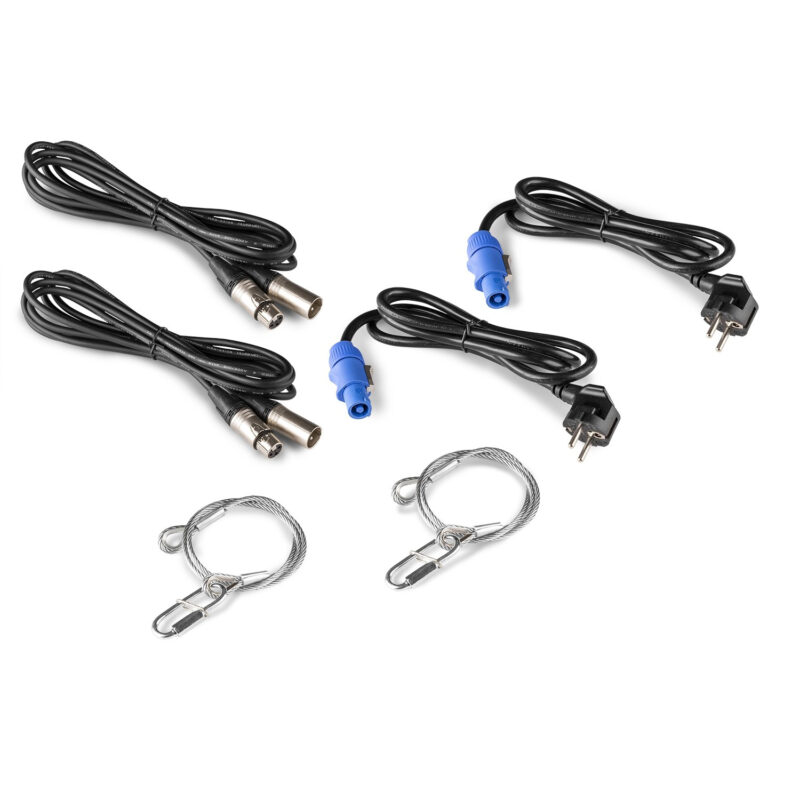 BeamZ Professional MHL1240 Moving Head Wash Lights with Flight Case