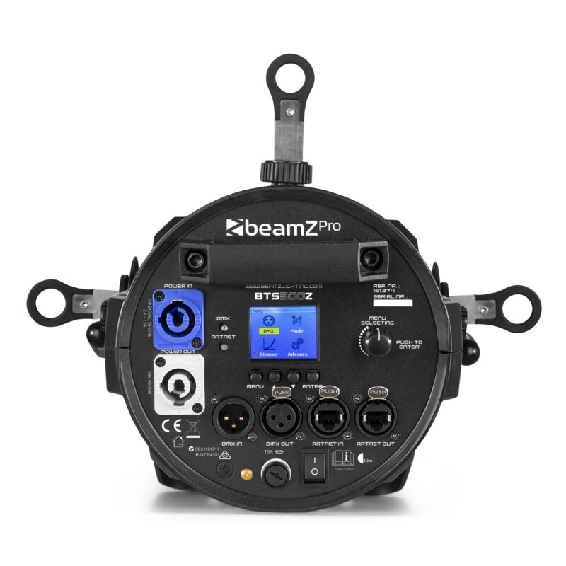 BeamZ Professional BTS300Z COB LED Theatre Profile Spotlight – White