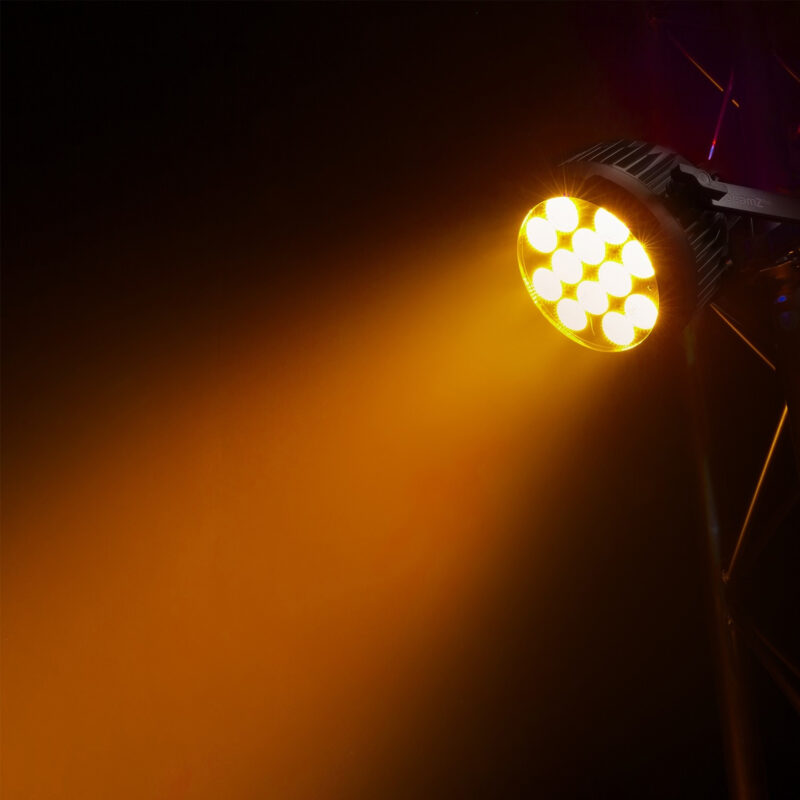 BeamZ WBP1212IP Weatherproof Battery Powered LED Par Can Uplighter