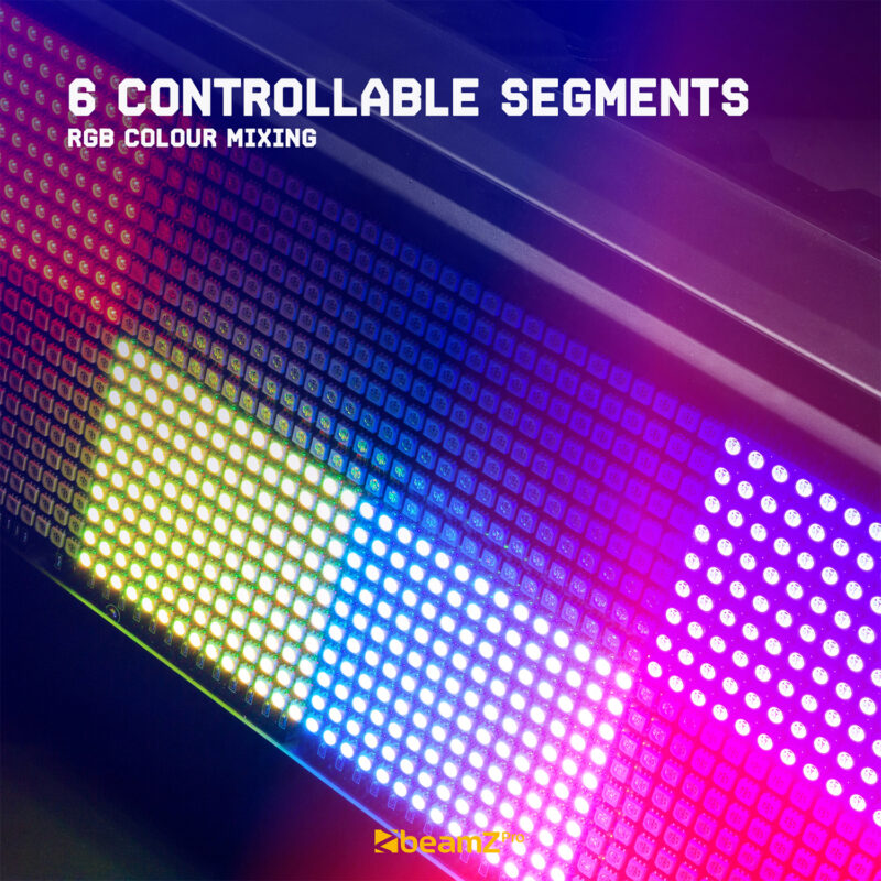 BeamZ BS1200 3-in-1 Stroboscope, Stage Blinder & Floodlight