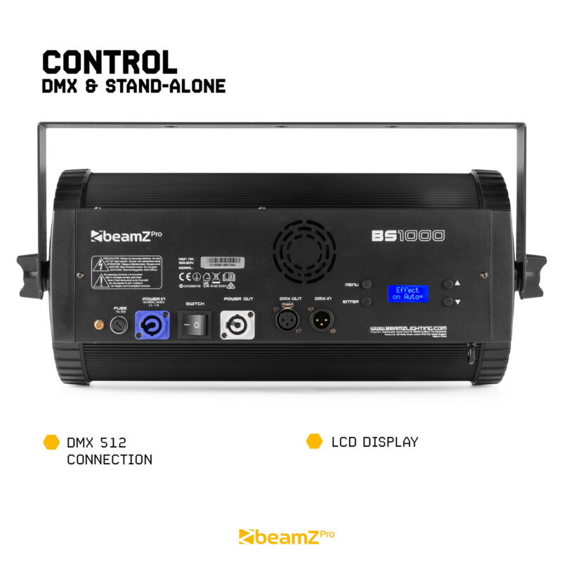 BeamZ BS1000 2-in-1 Stroboscope & Stage Blinder