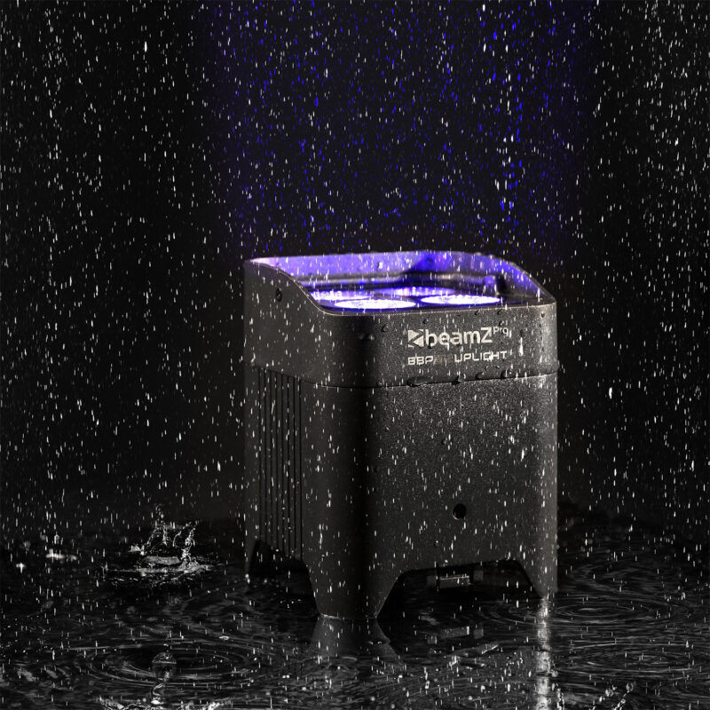 BeamZ BBP54 Battery Powered Weatherproof Wireless Uplighter – 4x 12W