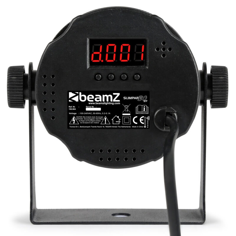 BeamZ SlimPar30 UV Par Can Light – 6x 2W