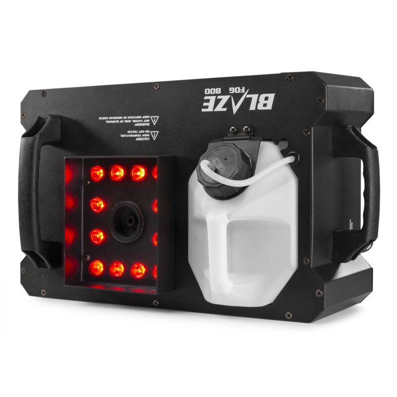 BeamZ BLAZE800 800W Vertical Smoke Machine 12x4W 4in1 LED
