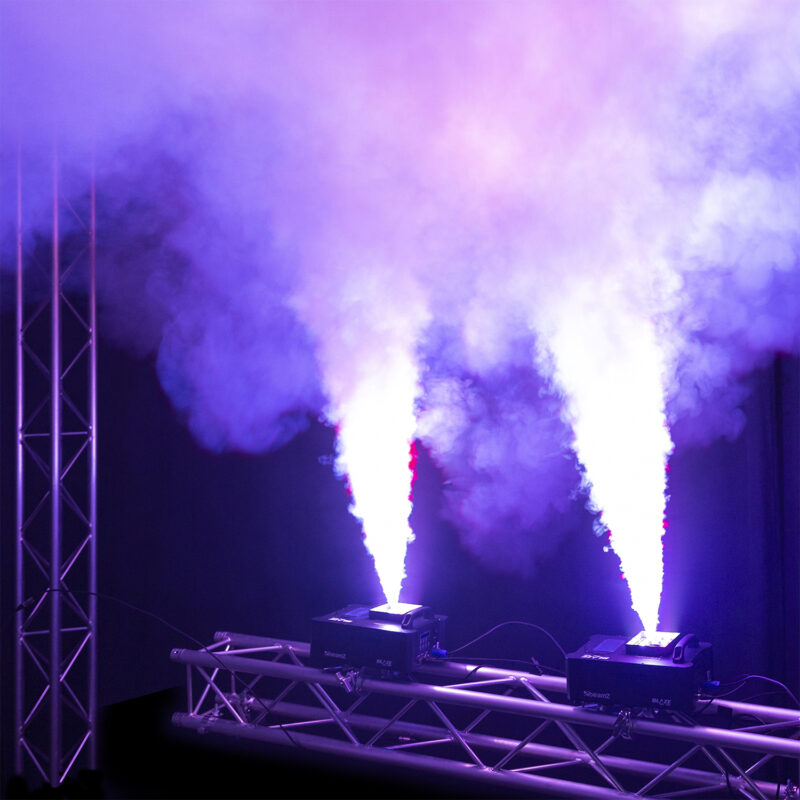 BeamZ BLAZE1200 1200W Vertical Smoke Machine 24x4W 4in1 LED