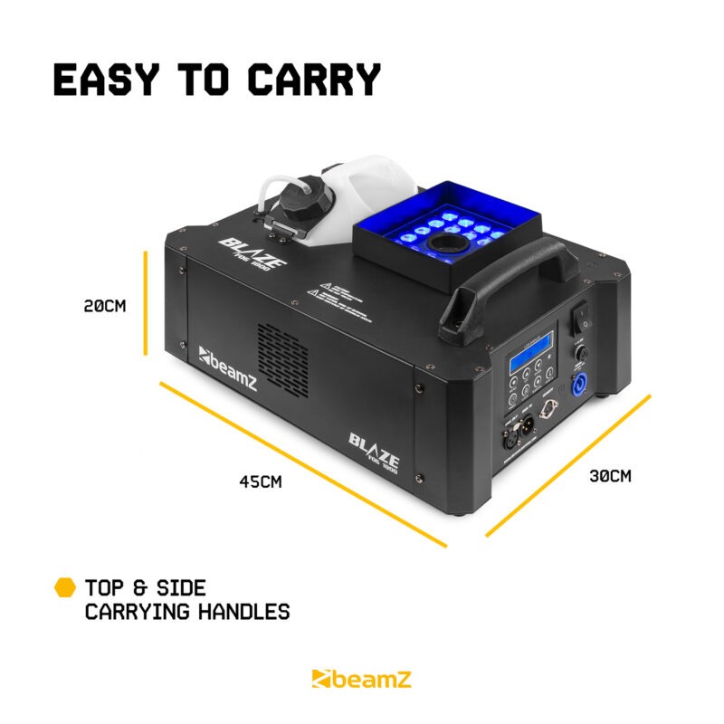 BeamZ BLAZE1800 Vertical Smoke Machine 24x4W 4in1 LED
