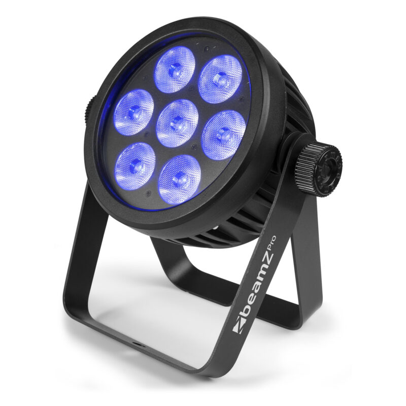 BeamZ Pro BAC503 Aluminum LED Par Can Light – 7x 10W