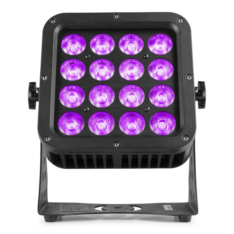 8x BeamZ Star-Color128 LED Architectural Flood Lights with Flight Case