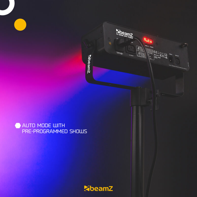 BeamZ DJ Bank 244 LED Light Effect with Remote Control