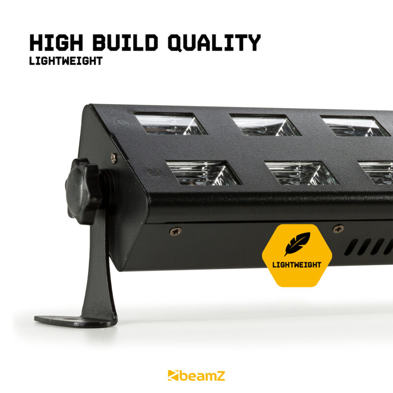 BeamZ BUV263 UV Blacklight Bar – 12x 3W LEDs
