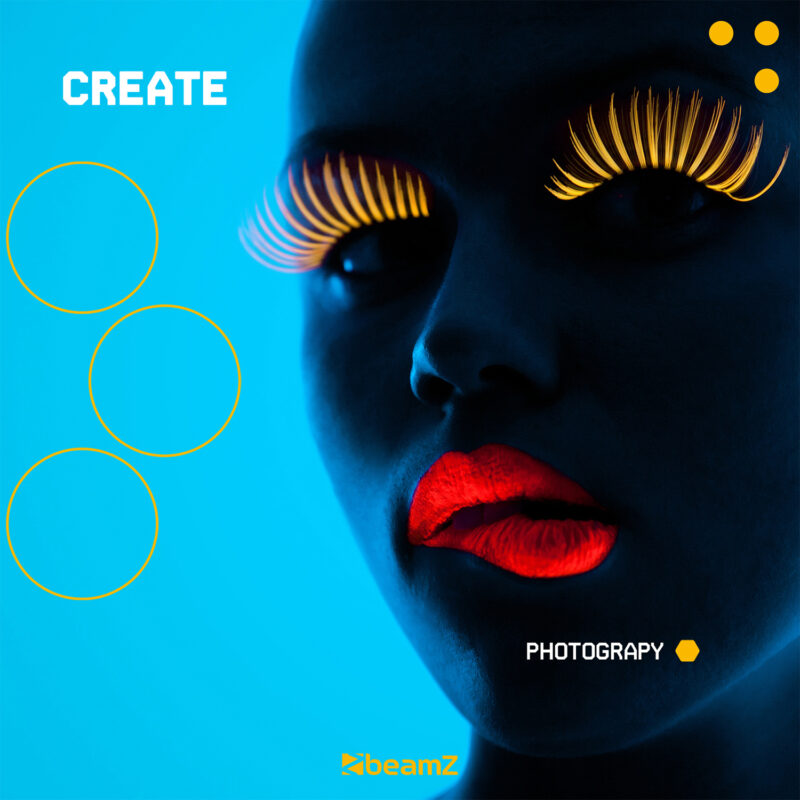 BeamZ BUV293 LED UV Blacklight Bar – 18x 3W