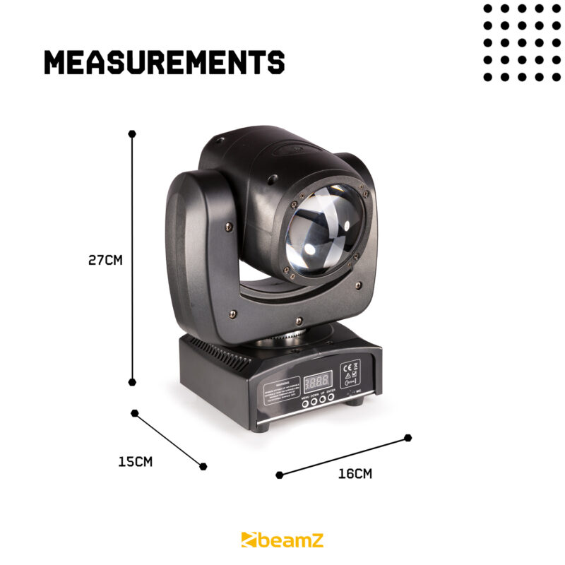 BeamZ Panther 85 Moving Head Beam Light – 80W