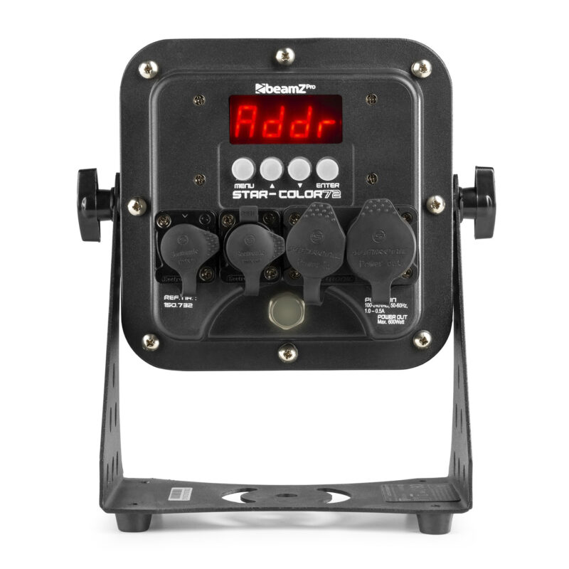 BeamZ StarColor72 Architectural Outdoor Wall Wash – 9x 8W RGBW