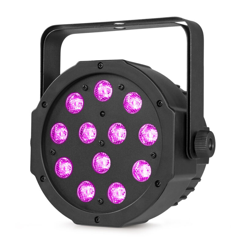 BeamZ SlimPar37 LED Par Can Light – 12x4W RGBW
