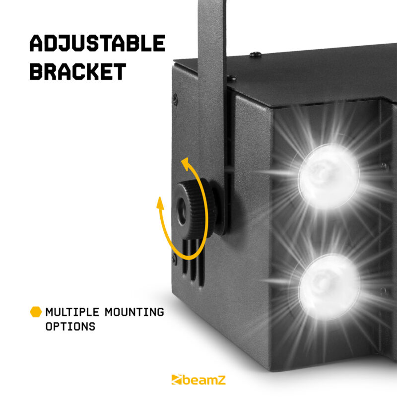 BeamZ StrobeDerby 2-in-1 LED Light Effect