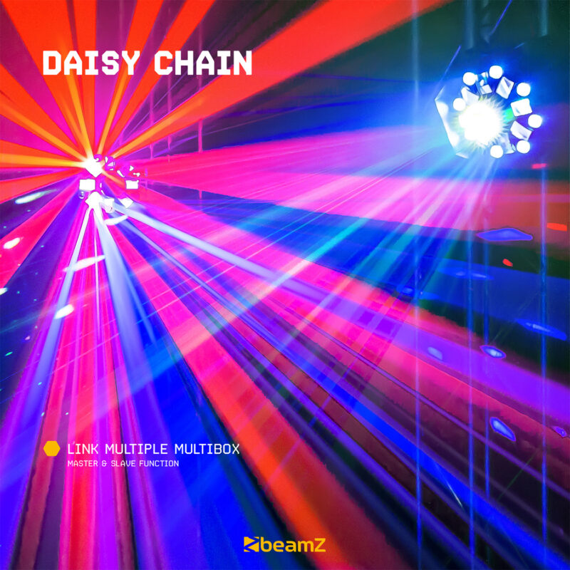 BeamZ MultiBox 4-in-1 LED Multi Light Effect