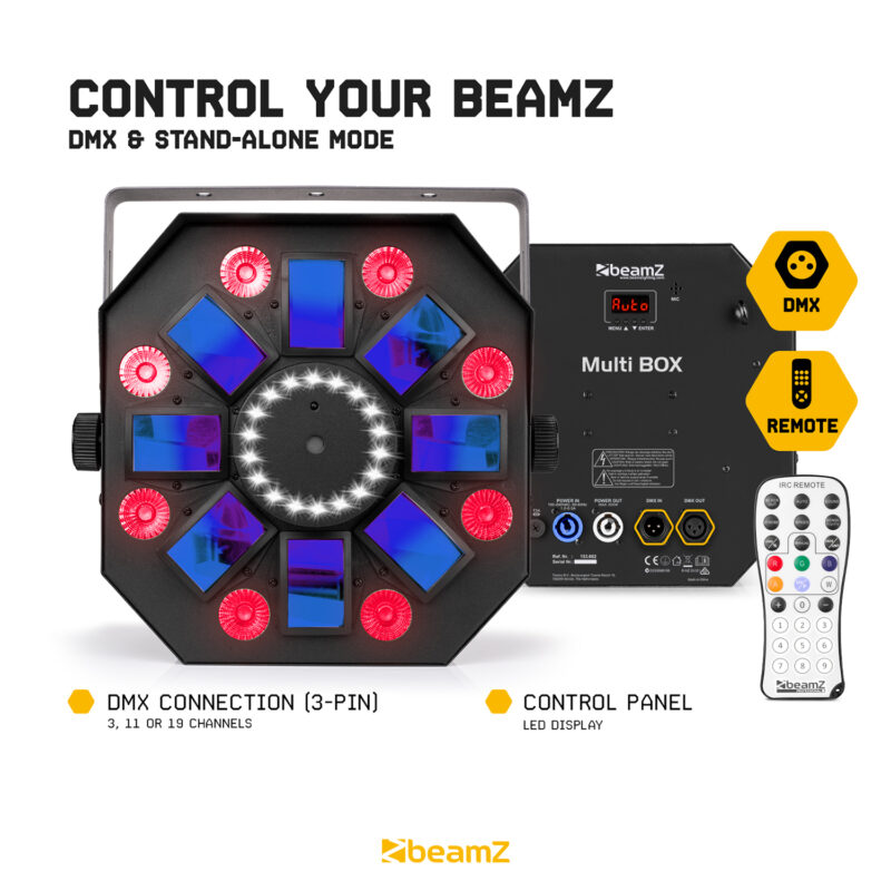 BeamZ MultiBox 4-in-1 LED Multi Light Effect