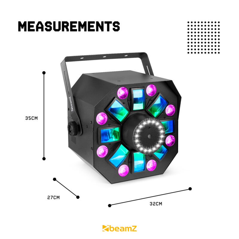BeamZ MultiBox 4-in-1 LED Multi Light Effect
