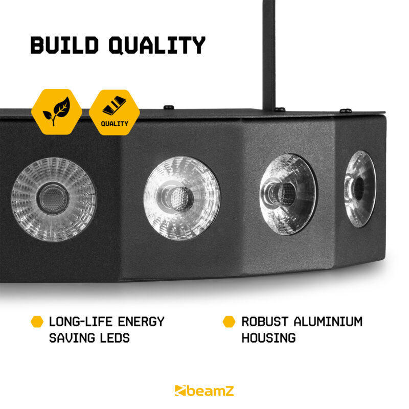 BeamZ Fingers7 LED Light Effect – 7x 8W