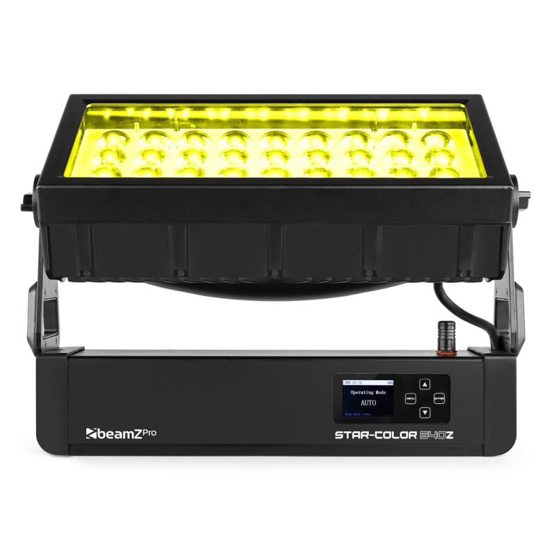 BeamZ Pro Star Color 540Z Architectural Wash Light with Zoom – 36x15W
