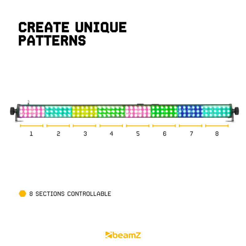 BeamZ LCB144 MKII LED Uplight Strip Bar Light Wall Wash Batten