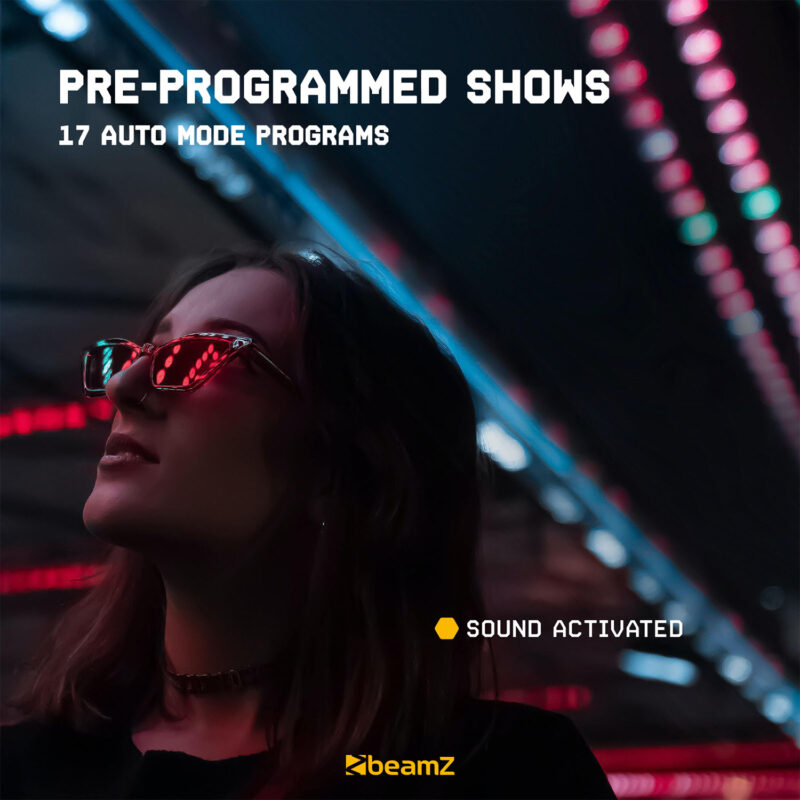 BeamZ LCB246 Aluminium LED Light Bar 24x6W RGBWA-UV