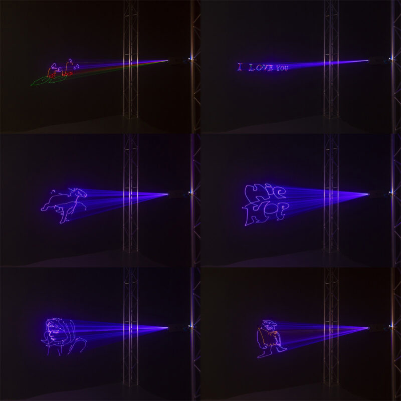 BeamZ Pollux 1200 TTL Professional Stage Laser System – 1.2W