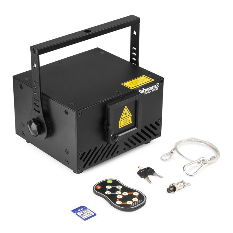 BeamZ Pollux 1200 TTL Professional Stage Laser System – 1.2W