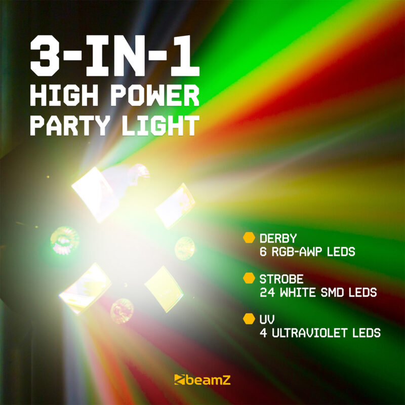 BeamZ MultiAce3 3-in-1 LED Light Effect