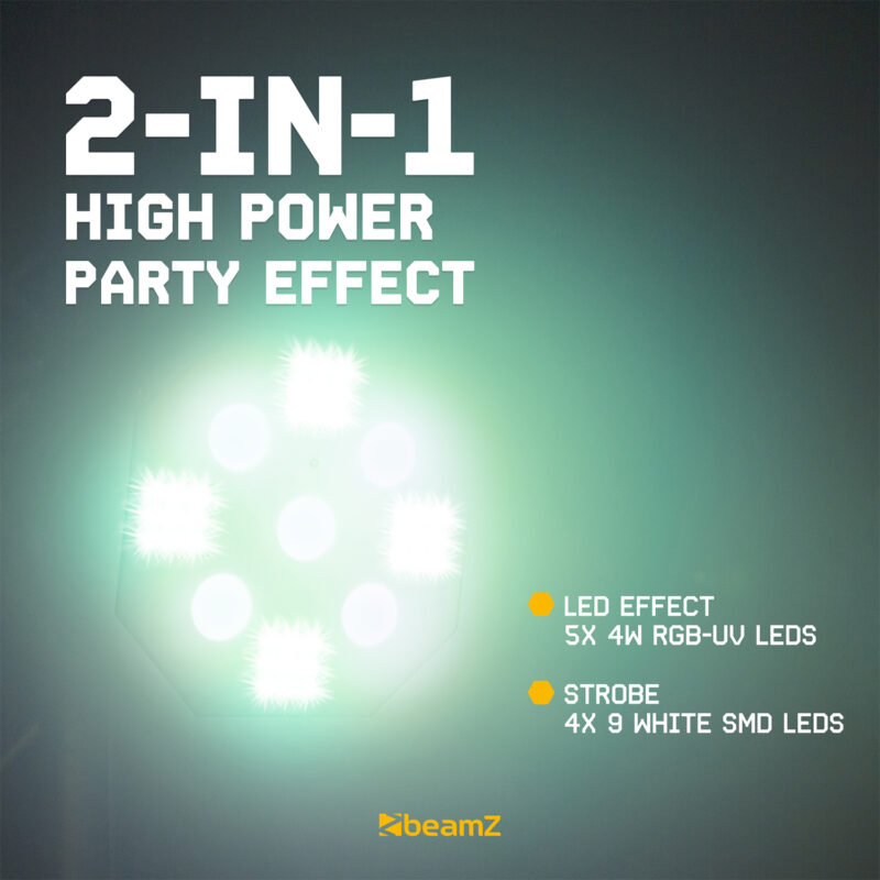 BeamZ MultiAce2 2-in-1 LED Light Effect