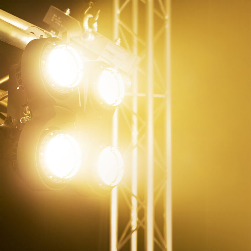 BeamZ SB420IP COB LED Weatherproof Stage Blinder – Warm White
