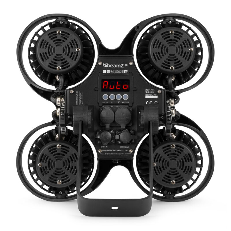 BeamZ SB420IP COB LED Weatherproof Stage Blinder – Warm White