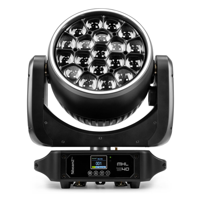BeamZ Pro MHL1940 LED Moving Head Wash Light with Motorized Zoom