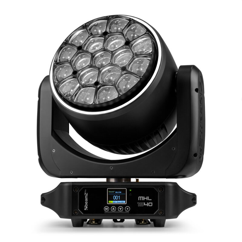 BeamZ Pro MHL1940 LED Moving Head Wash Light with Motorized Zoom