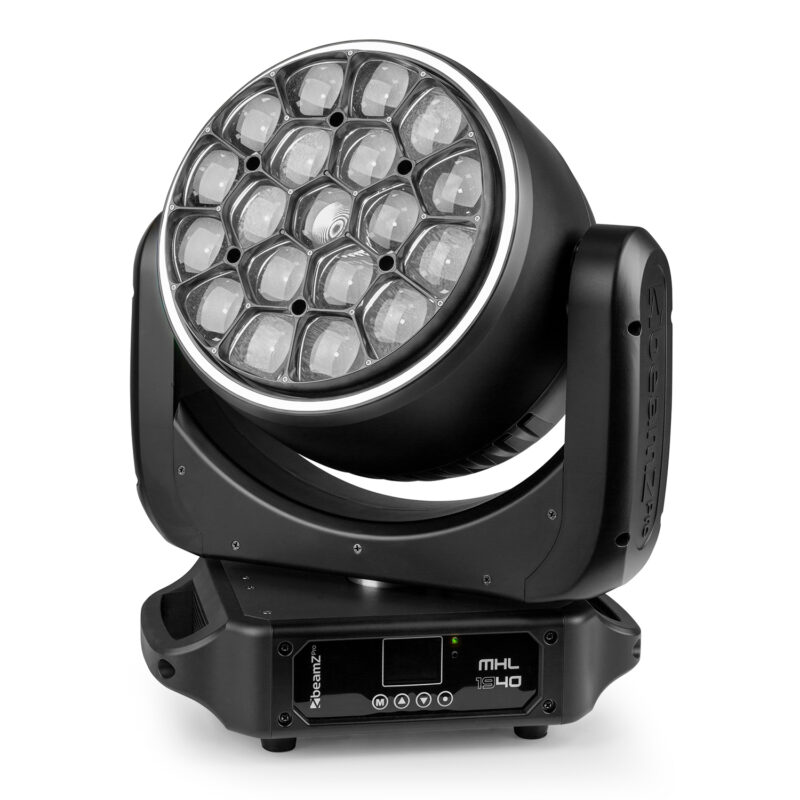 BeamZ Pro MHL1940 LED Moving Head Wash Light with Motorized Zoom