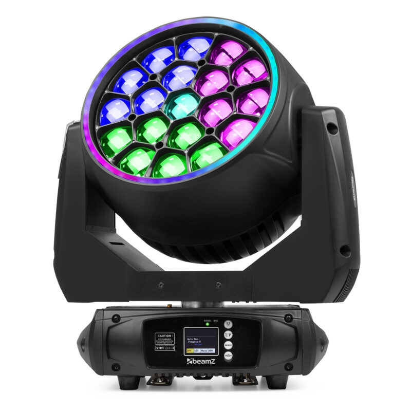BeamZ Pro MHL1940 LED Moving Head Wash Light with Motorized Zoom