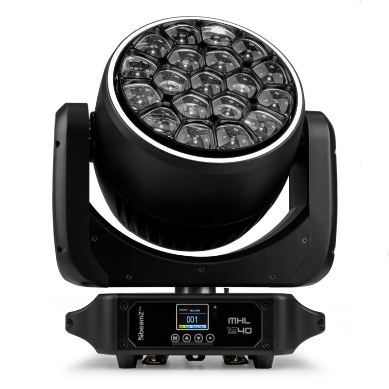 BeamZ Pro MHL1940 LED Moving Head Wash Light with Motorized Zoom